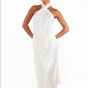 Show Me Your Mumu Jasmine Halter Mini Dress